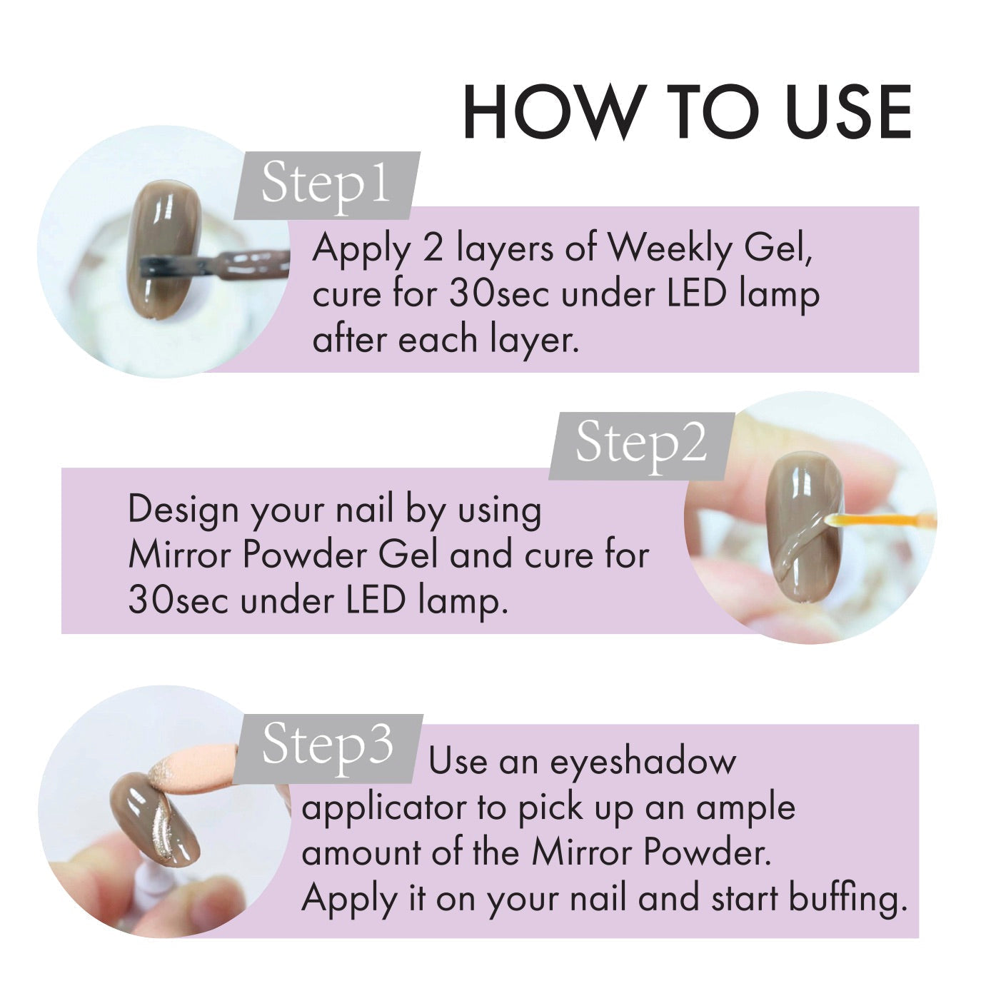 Mirror Nail Powder Kit #26