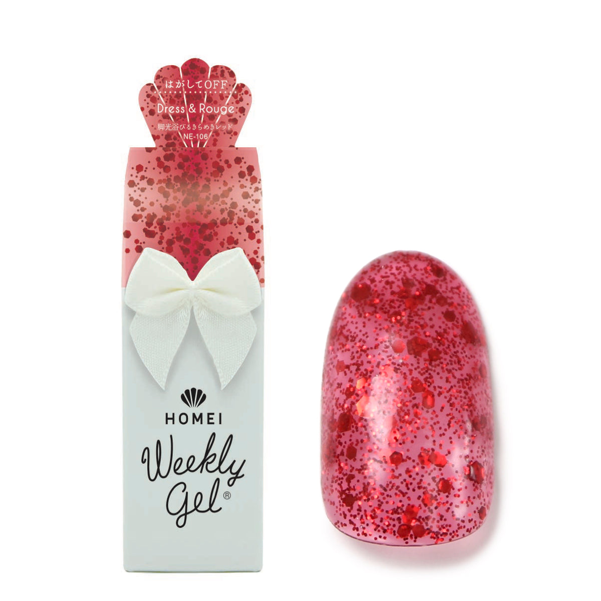 Gel Polish NE-106 "Dress & Rouge"