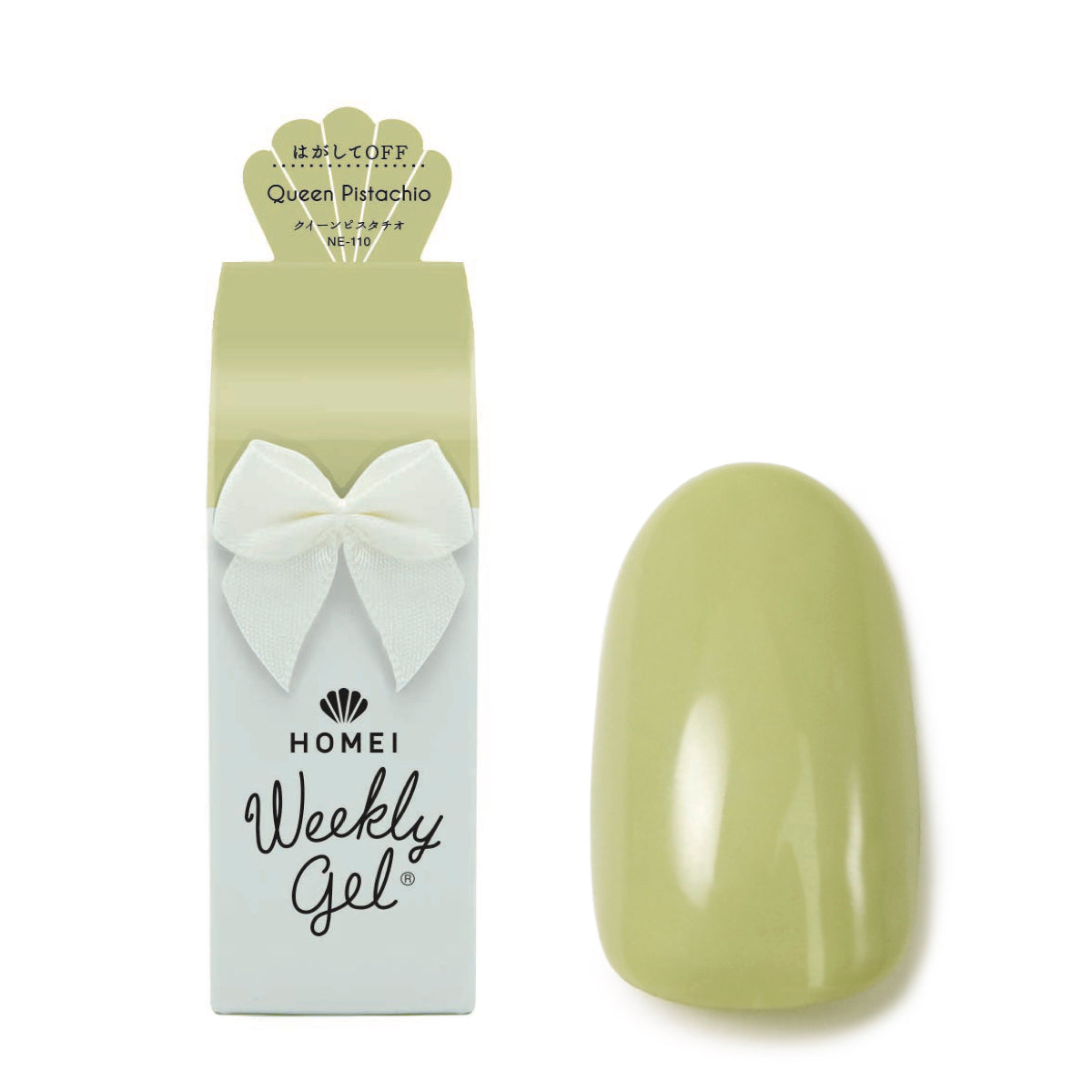 Gel Polish NE-110 "Queen Pistachio"