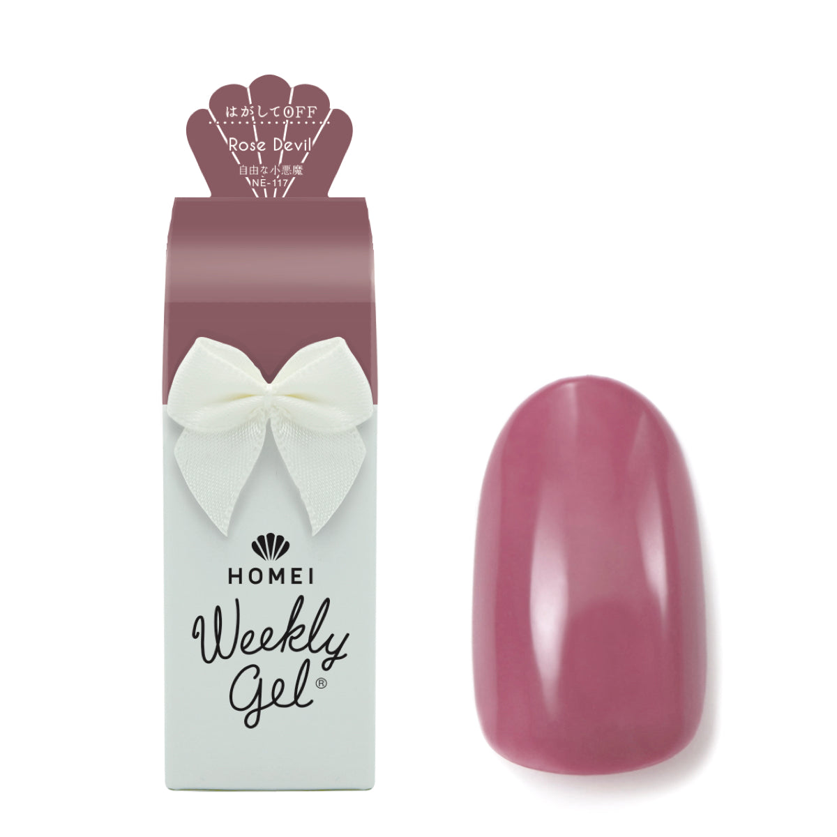 Gel Polish NE-117 "Rose Devil"