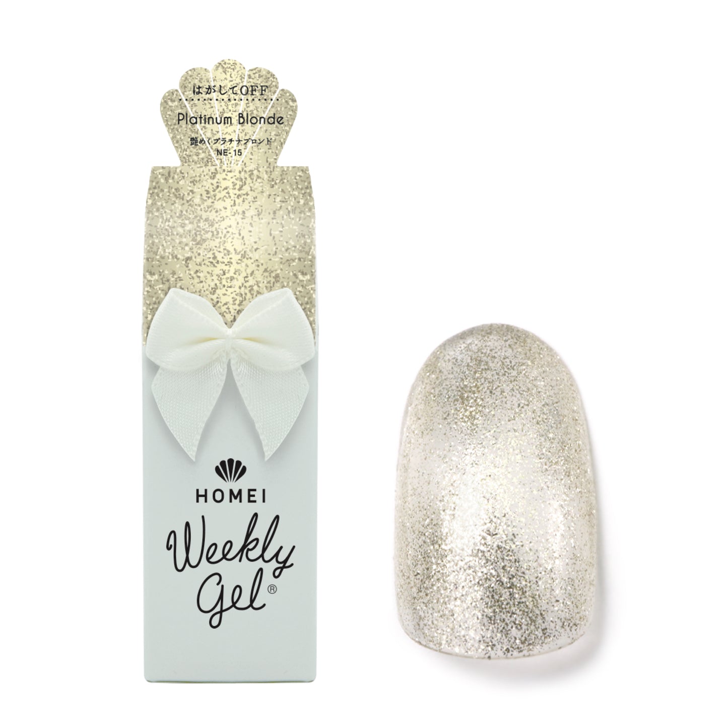 Gel Polish NE-15 "Platinum Blonde"