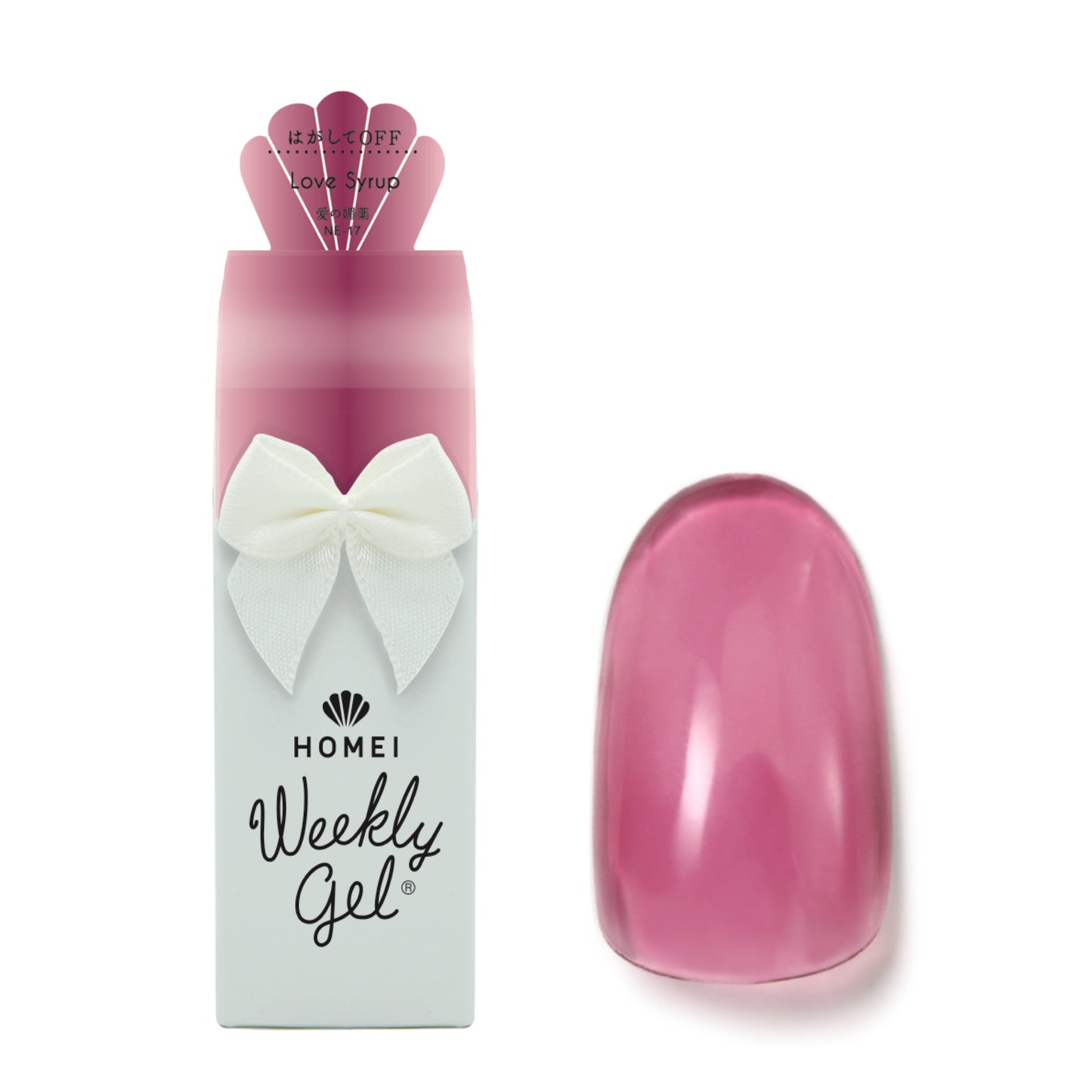 Gel Polish NE-17 "Love Syrup"