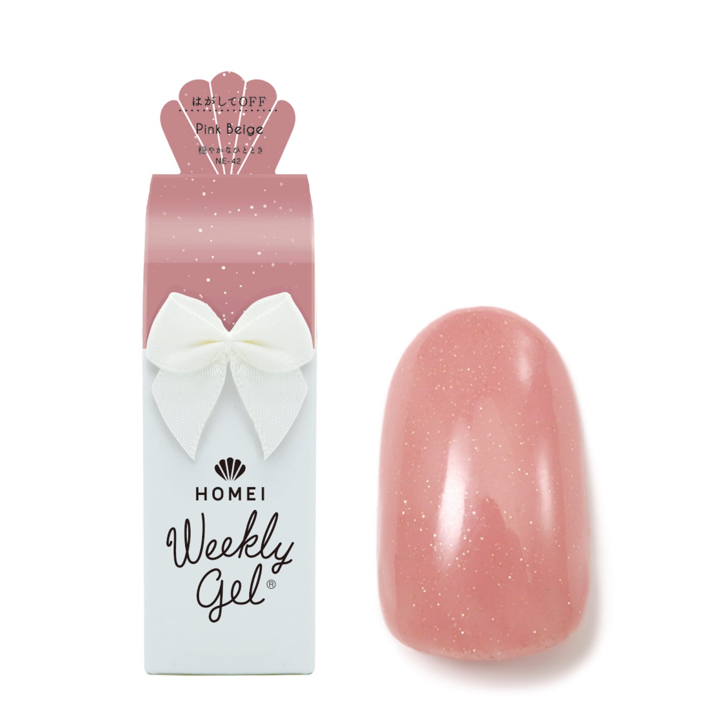 Gel Polish NE-42 "Pink Beige"