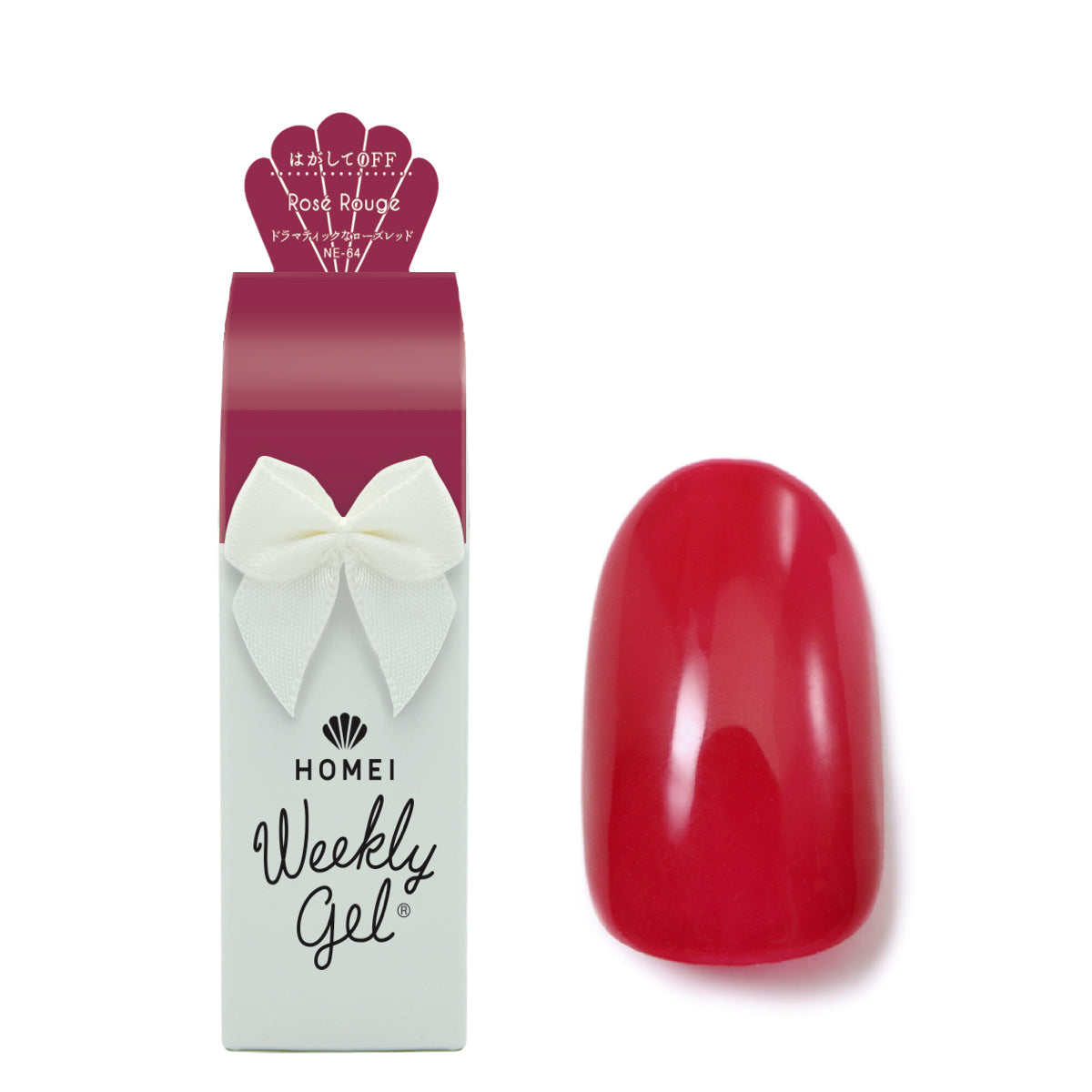Gel Polish NE-64 "Rose Rouge"