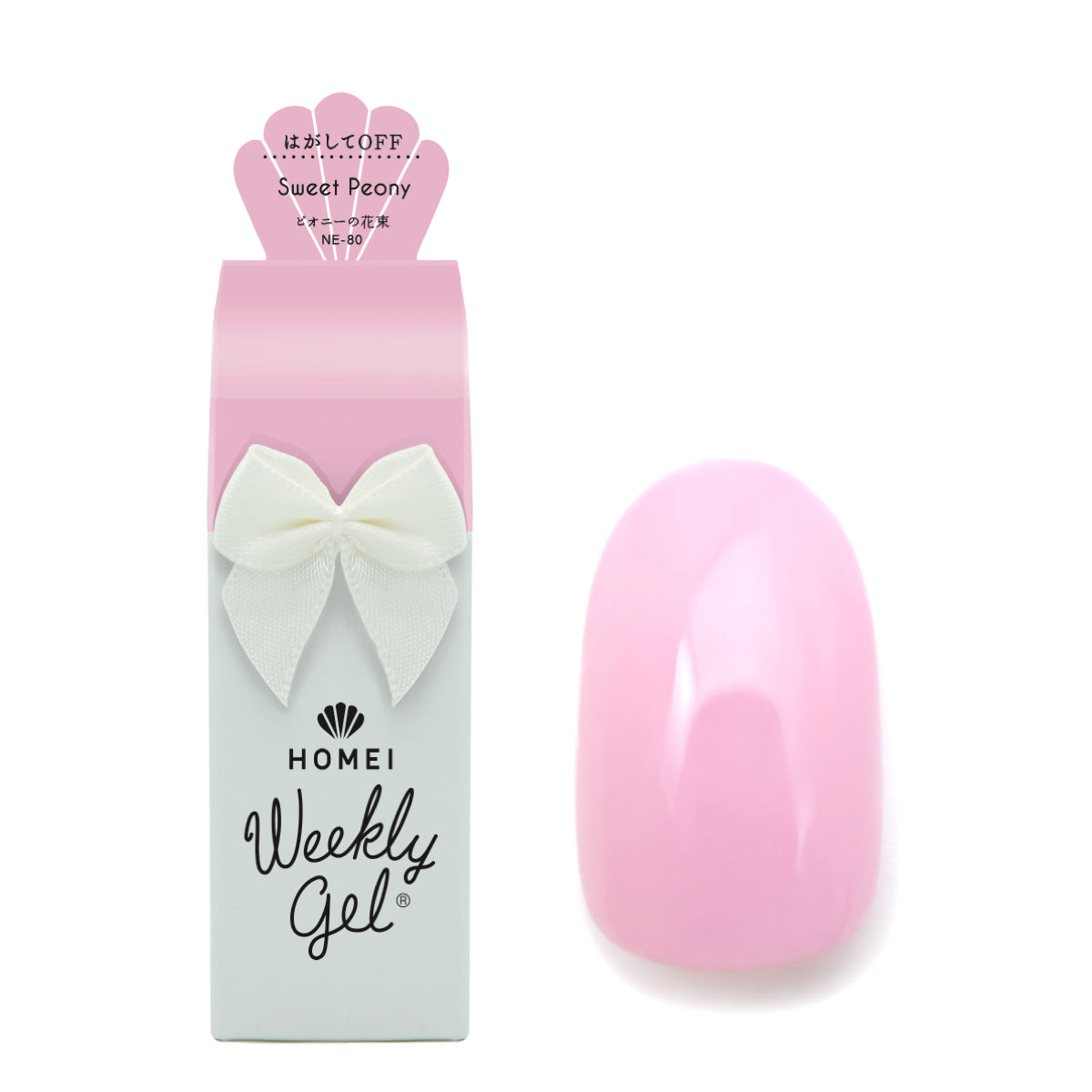 Gel Polish NE-80 "Sweet Peony"