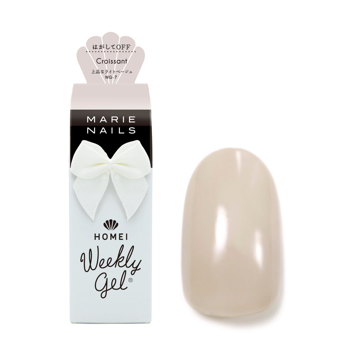 Weekly Gel WG-7 Croissant (sheer)