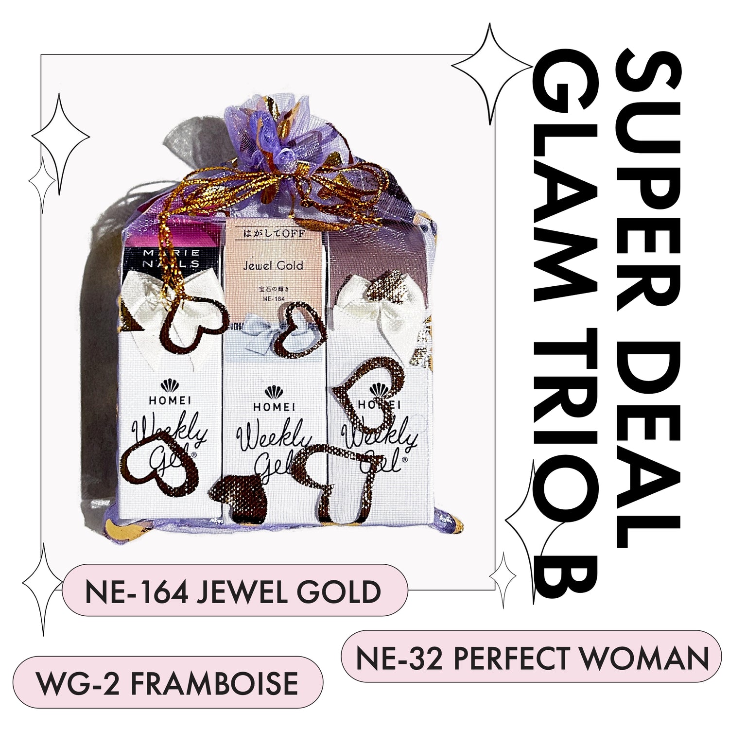 Glam Trio Sets Holiday Super Deal 23