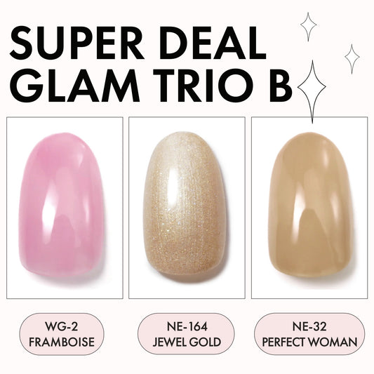 Holiday Glam Trio B - The Radiant Glow Set