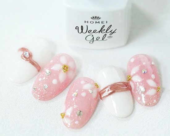 HOMEI Weekly Gel Sakura design nais
