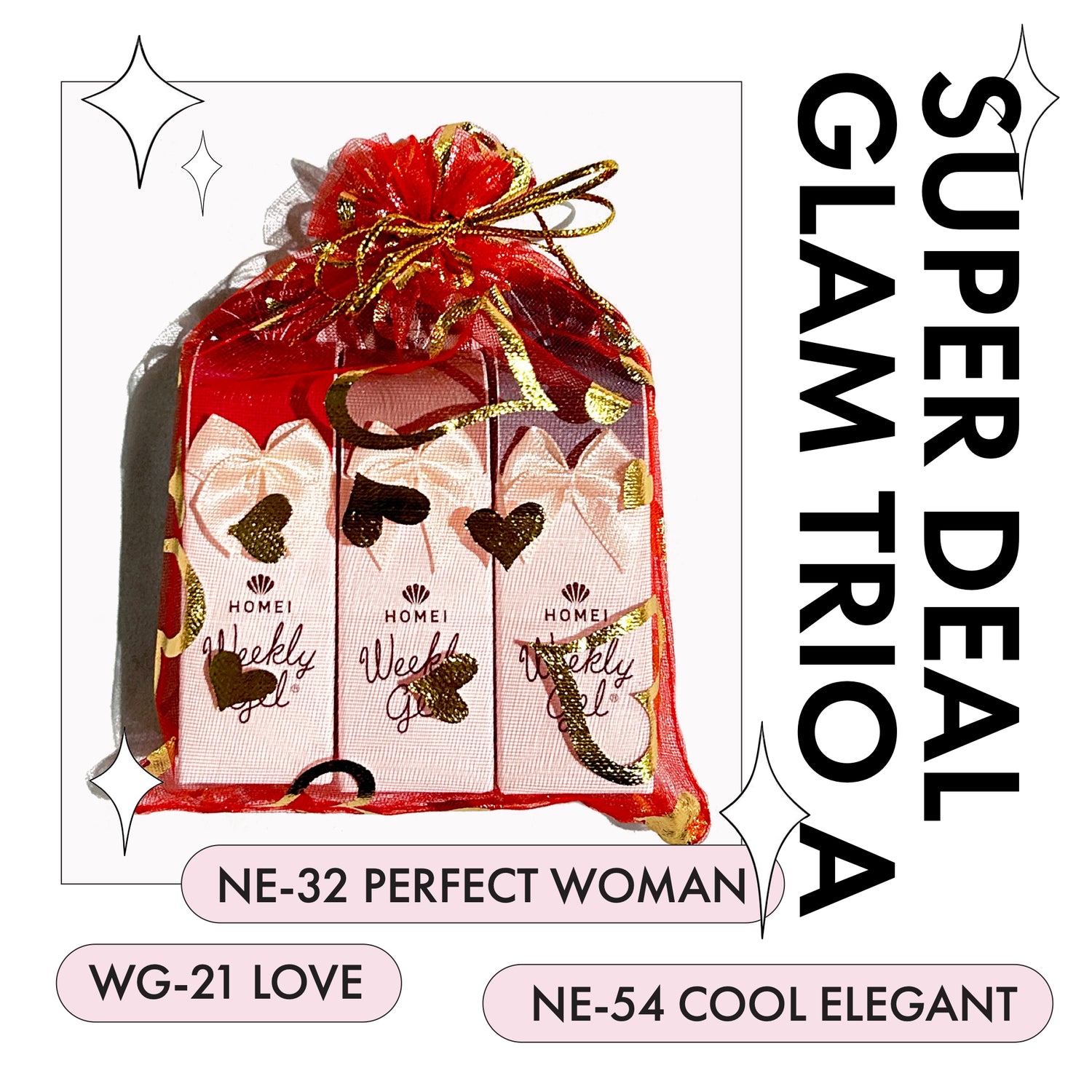 Glam Trio Sets Holiday Super Deal 23