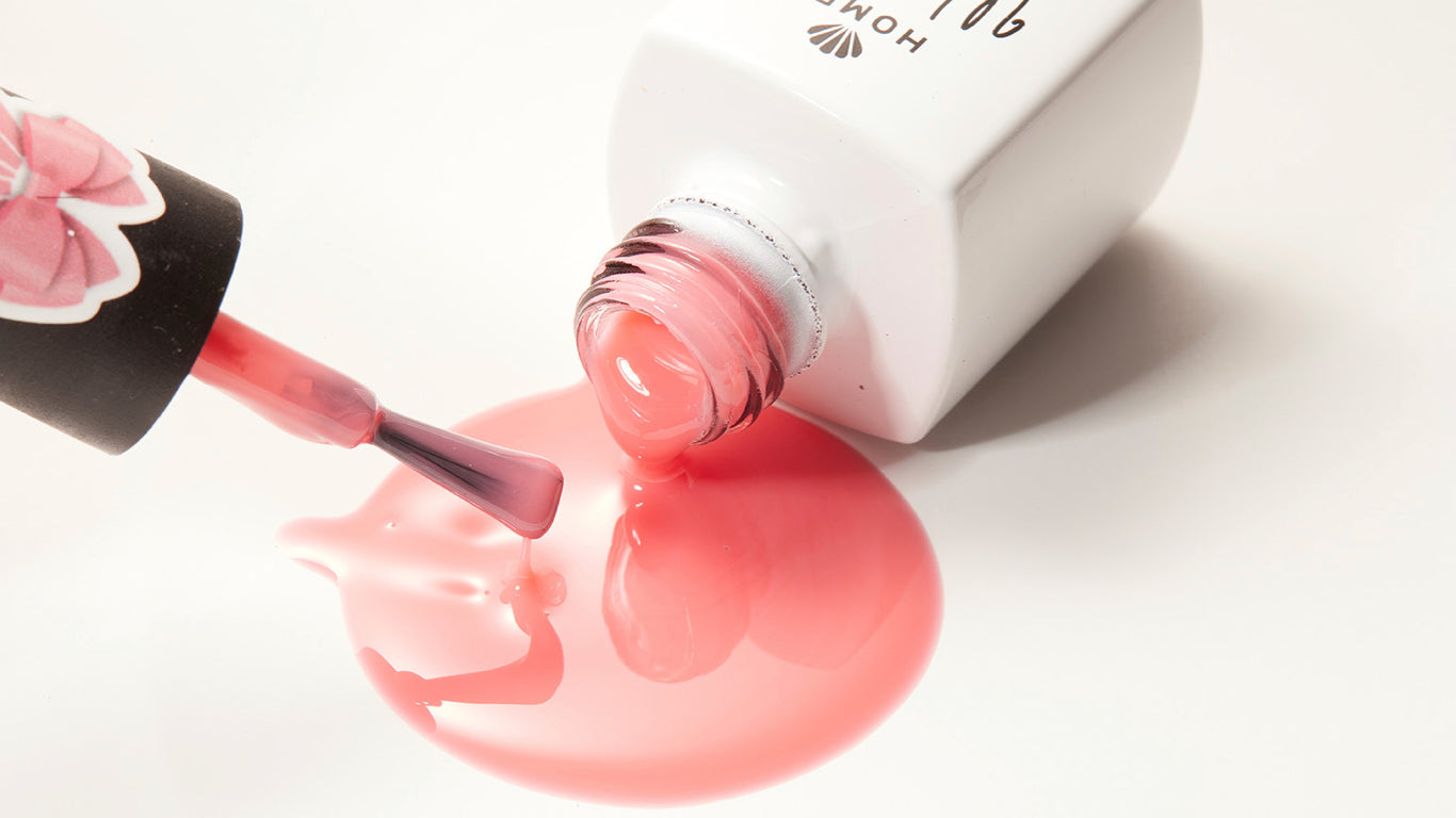 Weekly Gel Gel Nail Polish Pink Pantented Formula