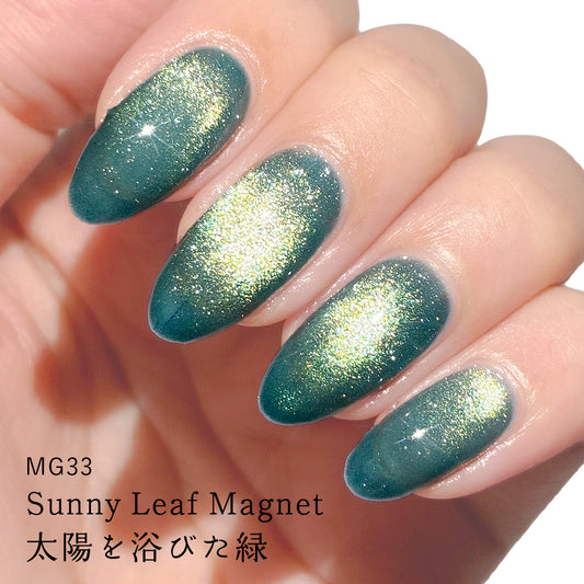 Magnet Gel Polish MG33 "Sunny Leaf Magnet"