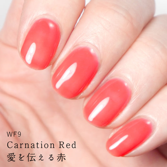 Gel Polish WF9 "Carnation Red"
