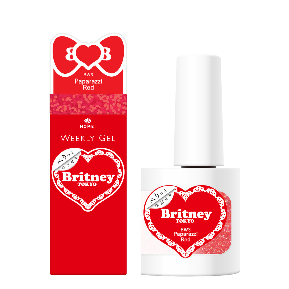 Magnet Gel Polish BW3 "Paparazzi Red Magnet"