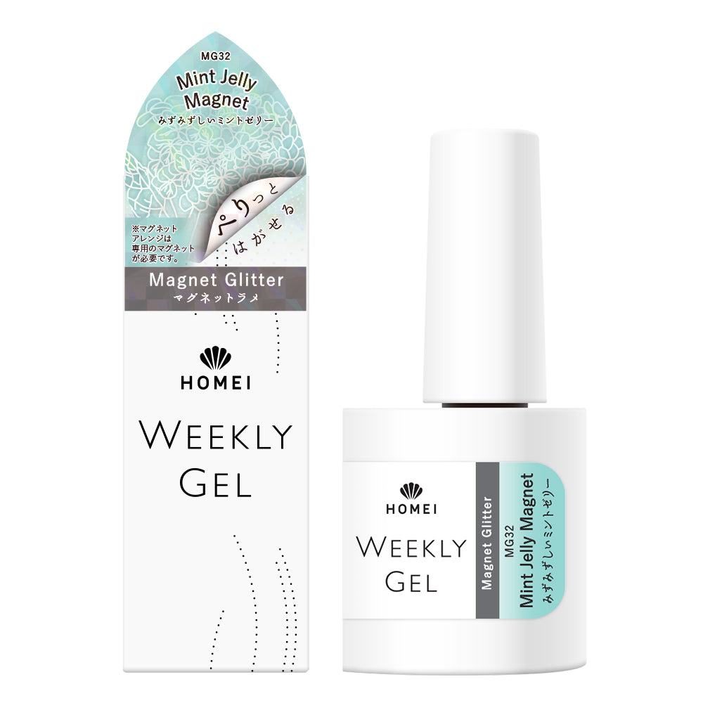 Magnet Gel Polish MG32 "Mint Jelly Magnet"