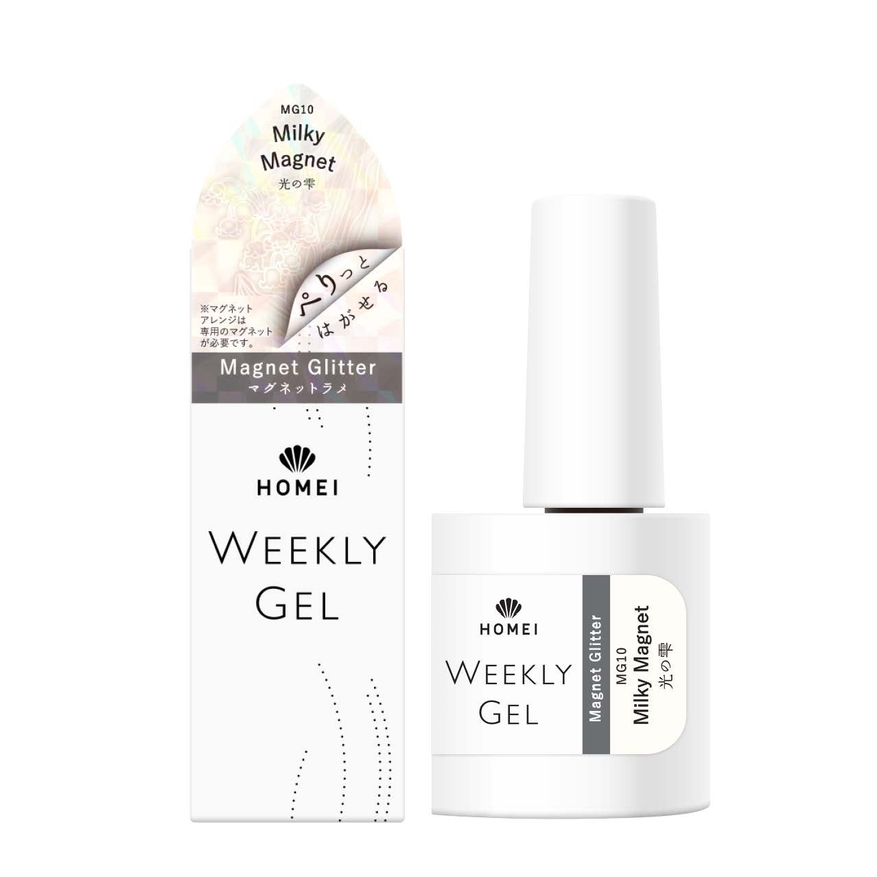Magnet Gel Polish MG10 "Milky Magnet"