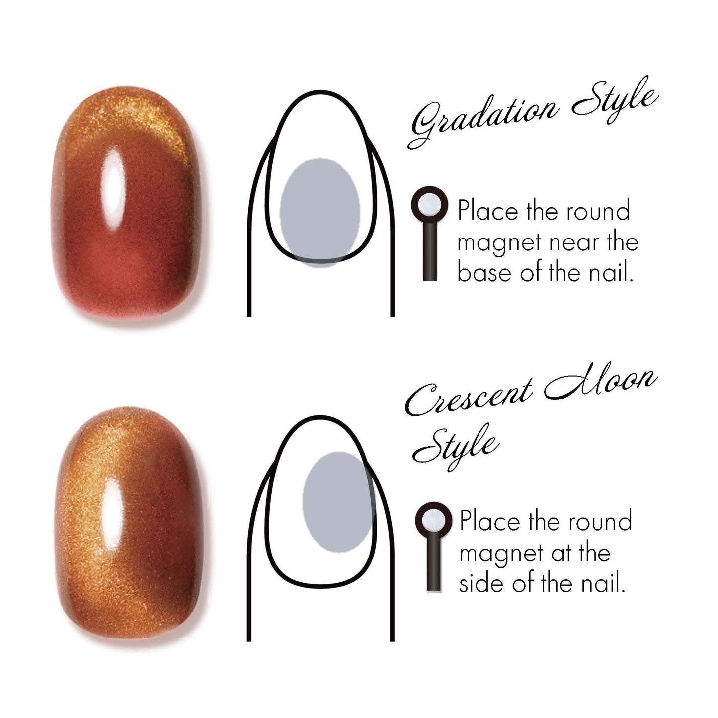 Magnet Gel Polish MG3 "Mauve Tope Magnet"