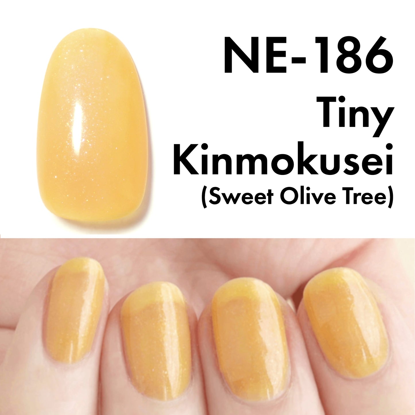 Gel Polish NE-186 "Tiny Kinmokusei"