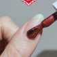 Magnet Gel Polish BW3 "Paparazzi Red Magnet"