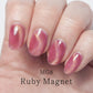 Magnet Gel Polish MG8 "Ruby Magnet"