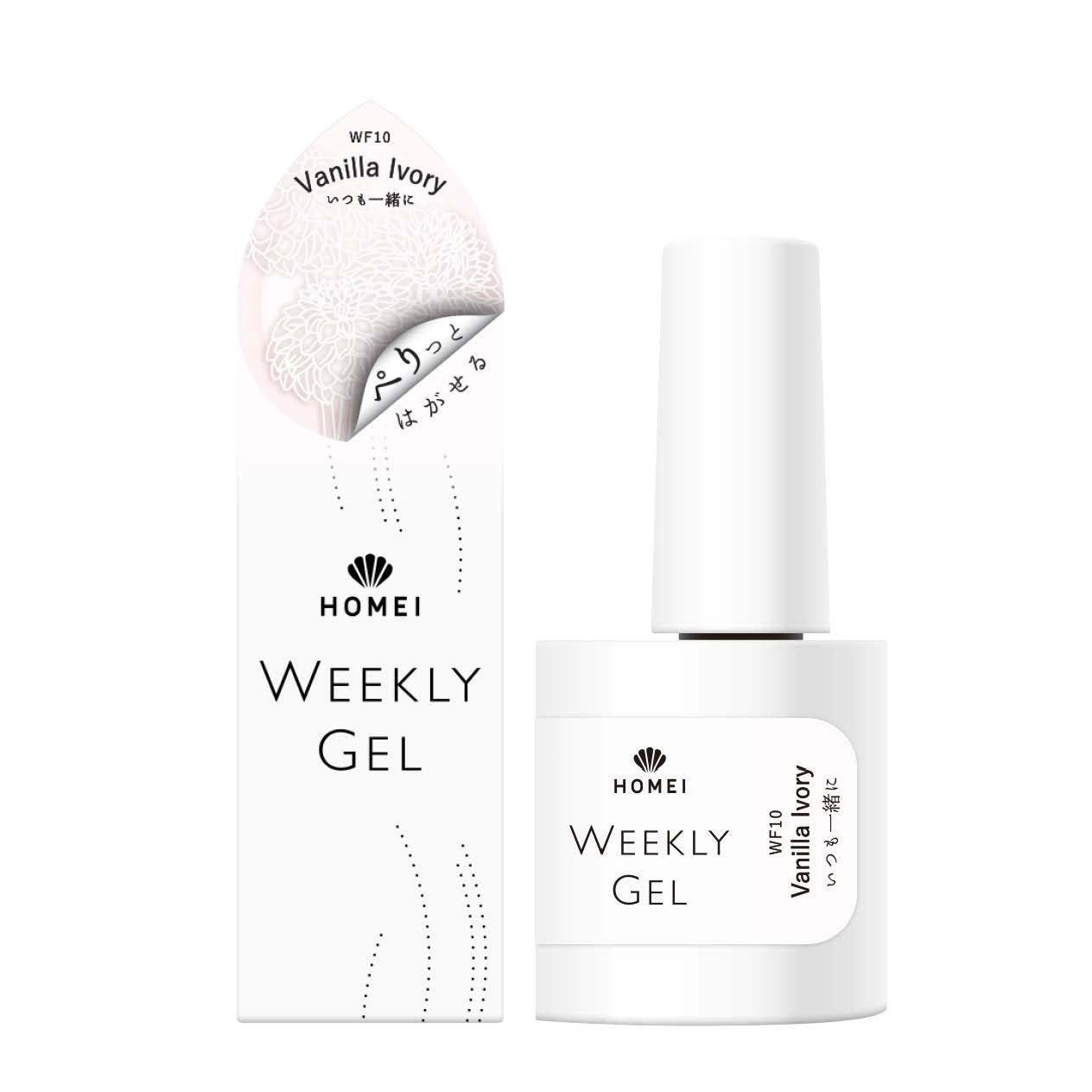 Gel Polish WF10 "Vanilla Ivory"