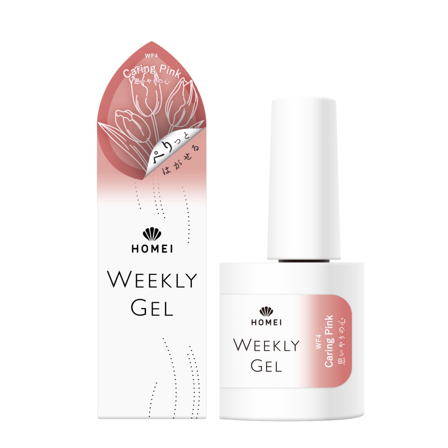 Gel Polish WF4 "Caring Pink"