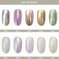 Color showcase of HOMEI Weekly Gel Mirror Nails Collection.