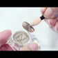 How to video for HOMEI Weekly Gel Mirror Nails with Mirror Powder and Mirror Gel.