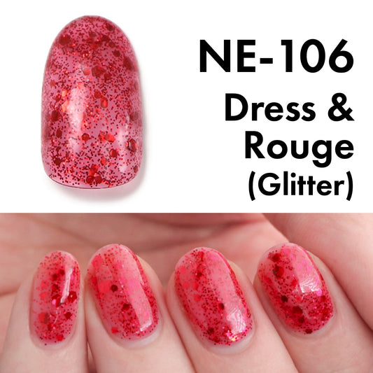 Gel Polish NE-106 "Dress & Rouge"
