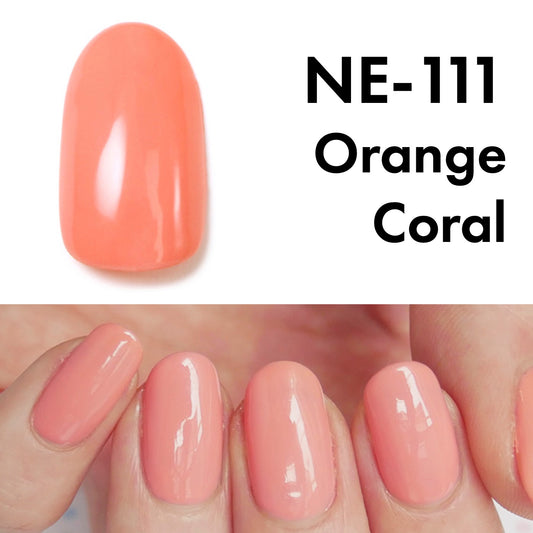 Gel Polish NE-111 "Orange Coral"