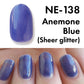 Gel Polish NE-138 "Anemone Blue"