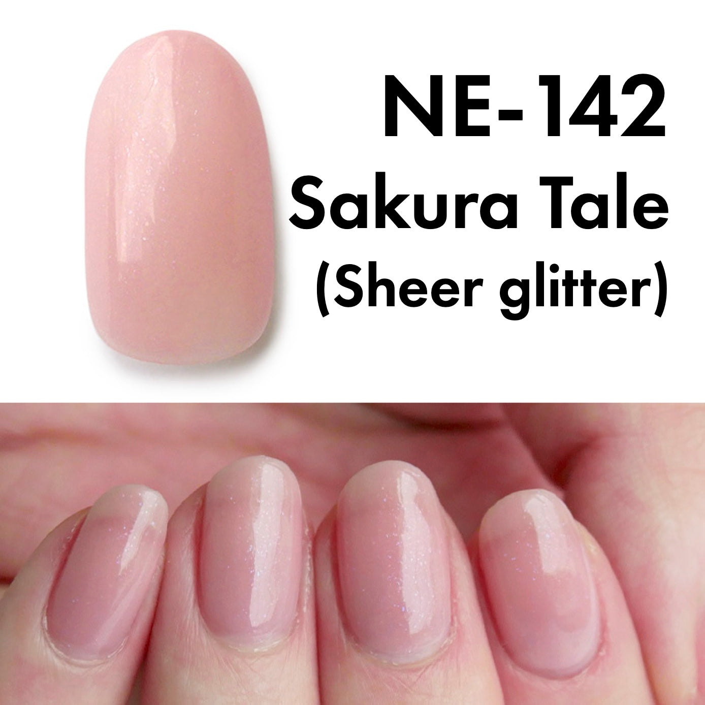 Gel Polish NE-142 "Sakura Tale"