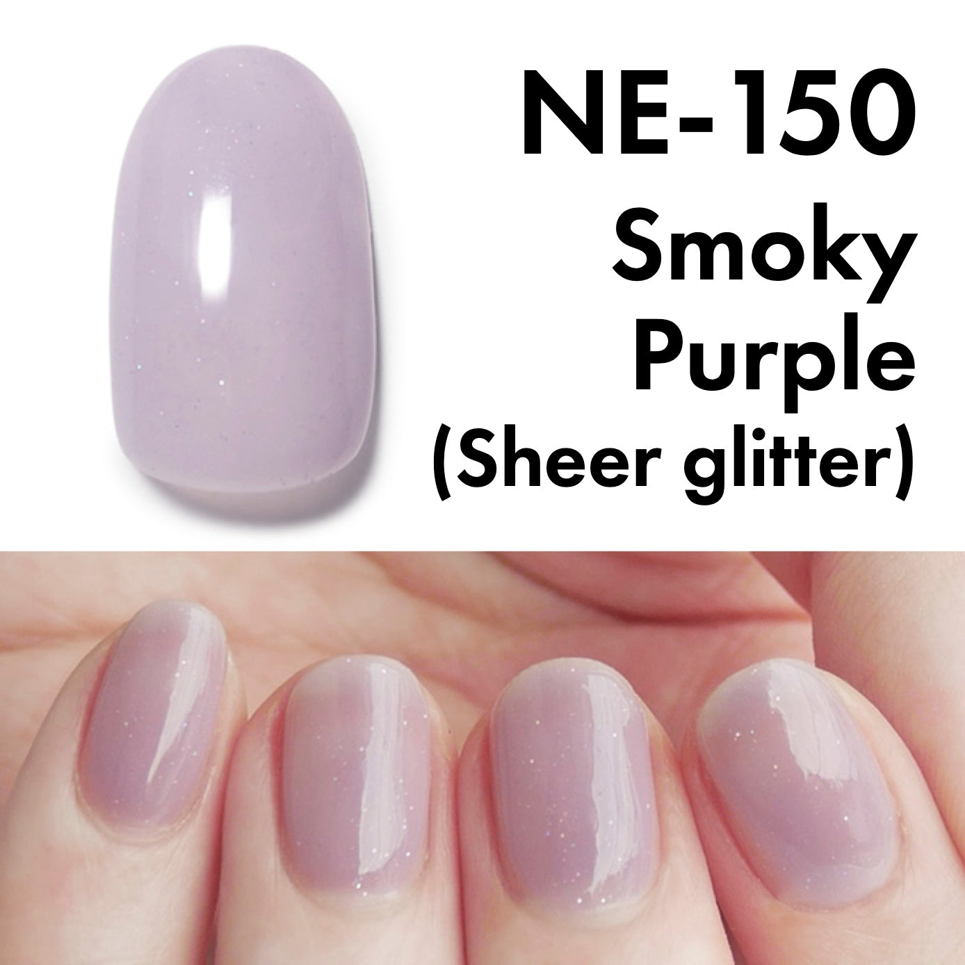 Gel Polish NE-150 Smoky Purple