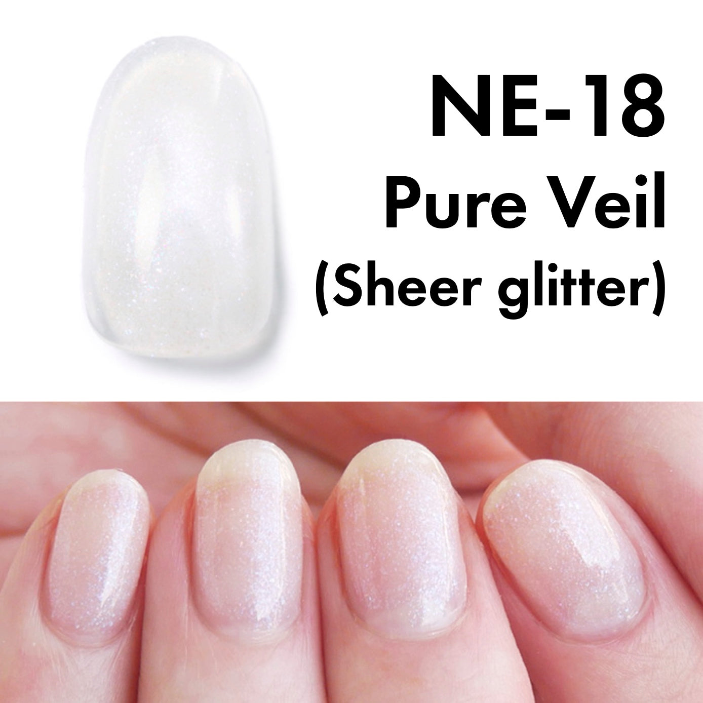 Gel Polish NE-18 "Pure Veil"