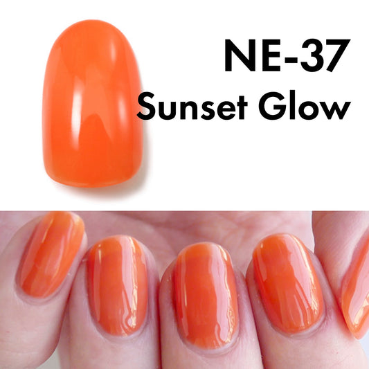 Gel Polish NE-37 "Sunset Glow"