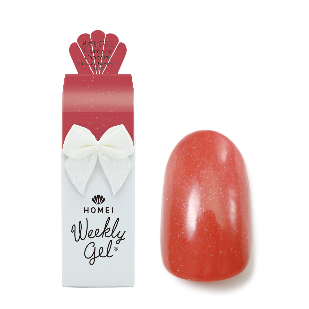 Weekly Gel NE-62 'Framboise Chocolat'