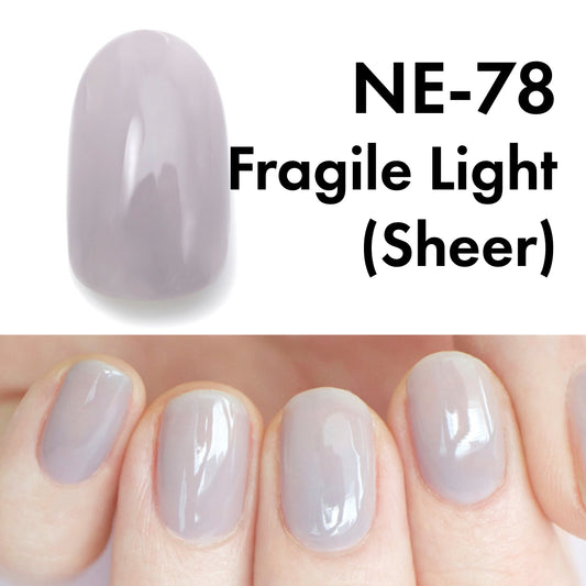 Gel Polish NE-78 "Fragile Light"