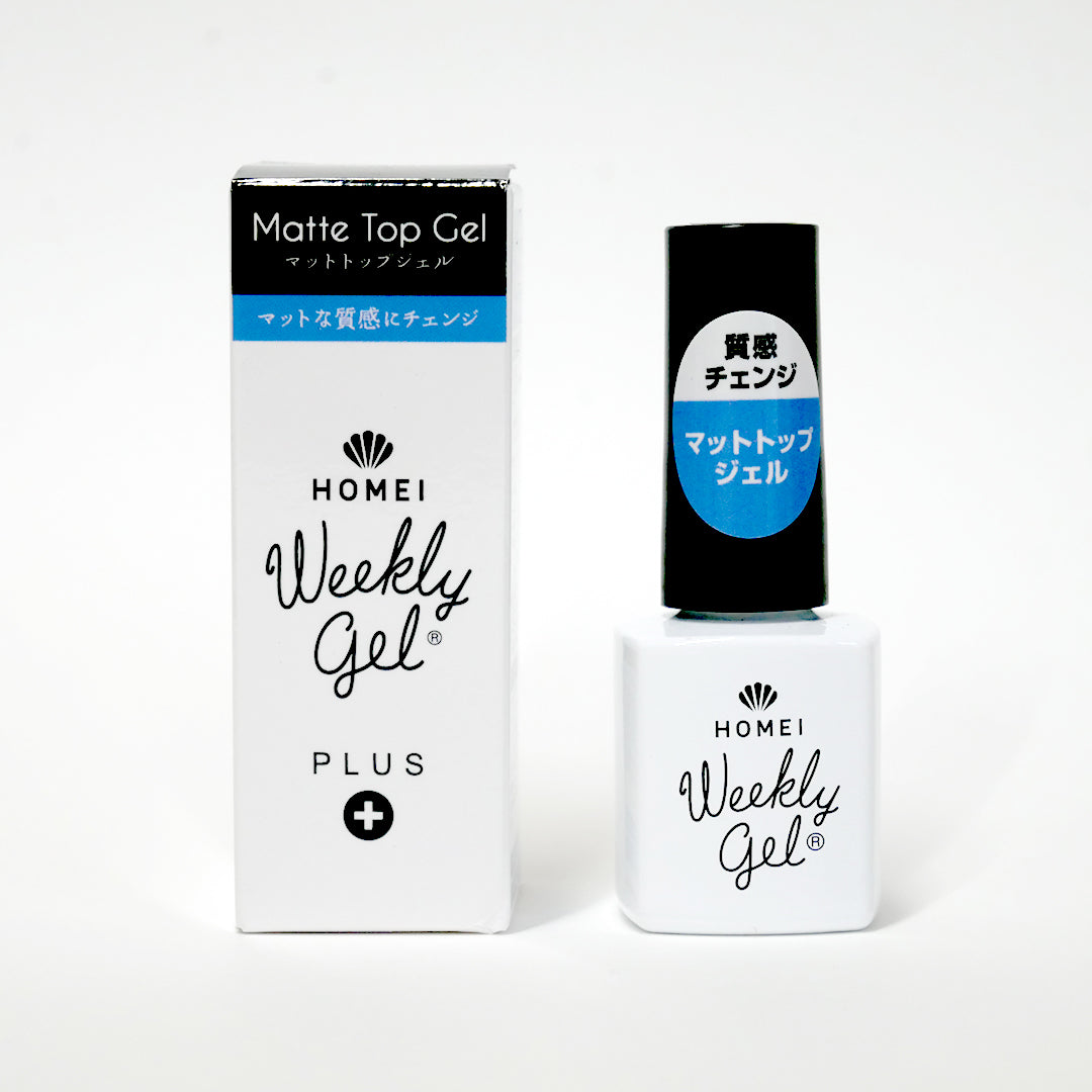Weekly Gel DIY self gel nail - Weekly Gel Plus Matte Top Gel