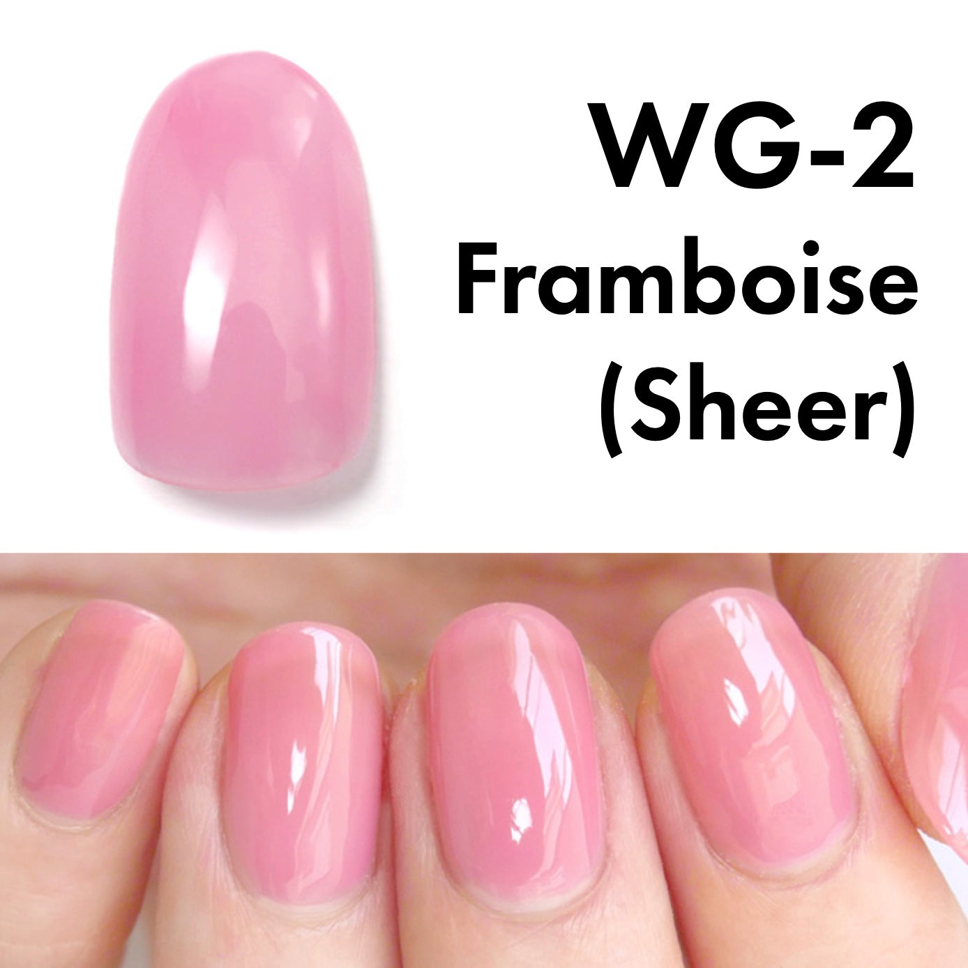 Gel Polish WG-2 "Framboise"