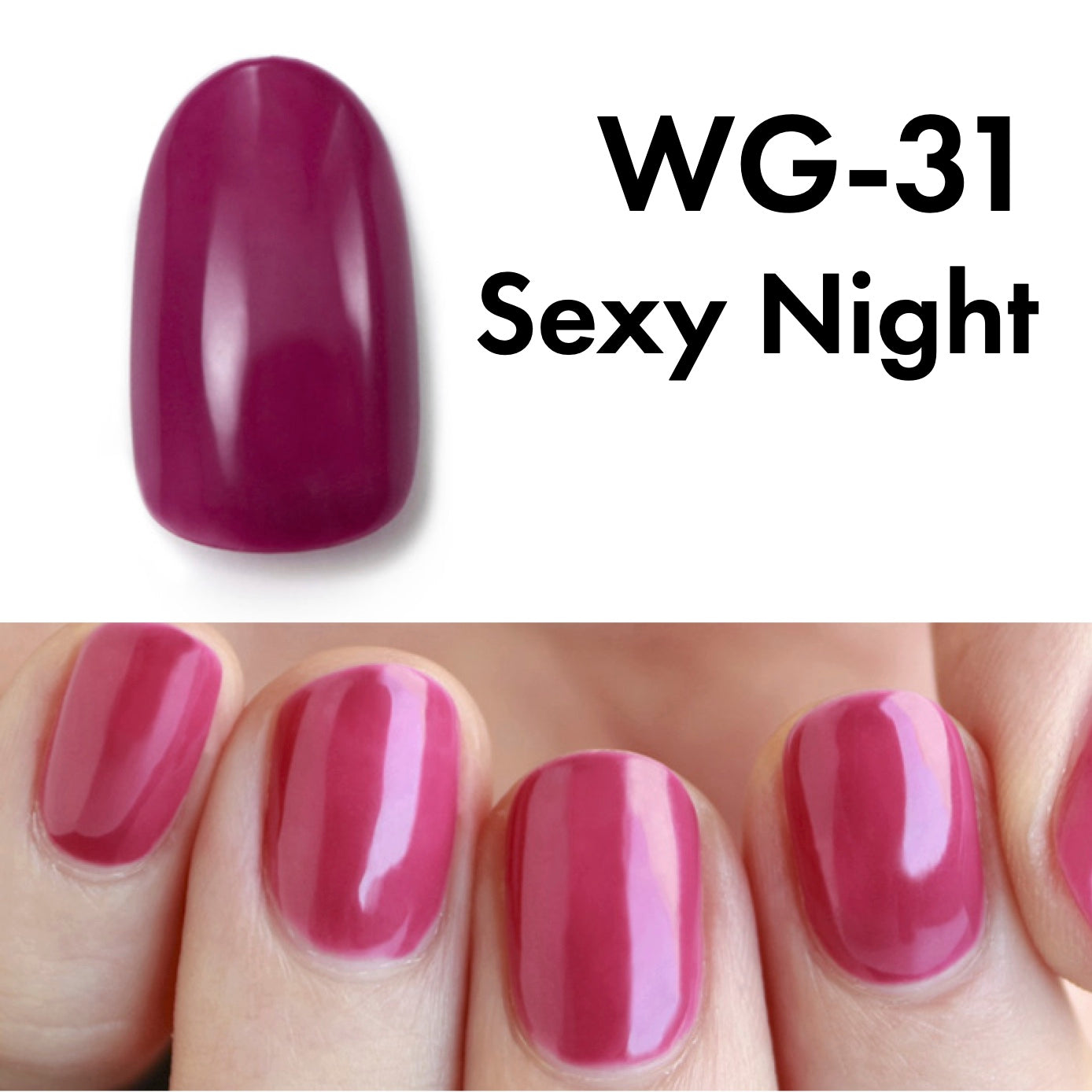 Gel Polish WG-31 "Sexy Night"